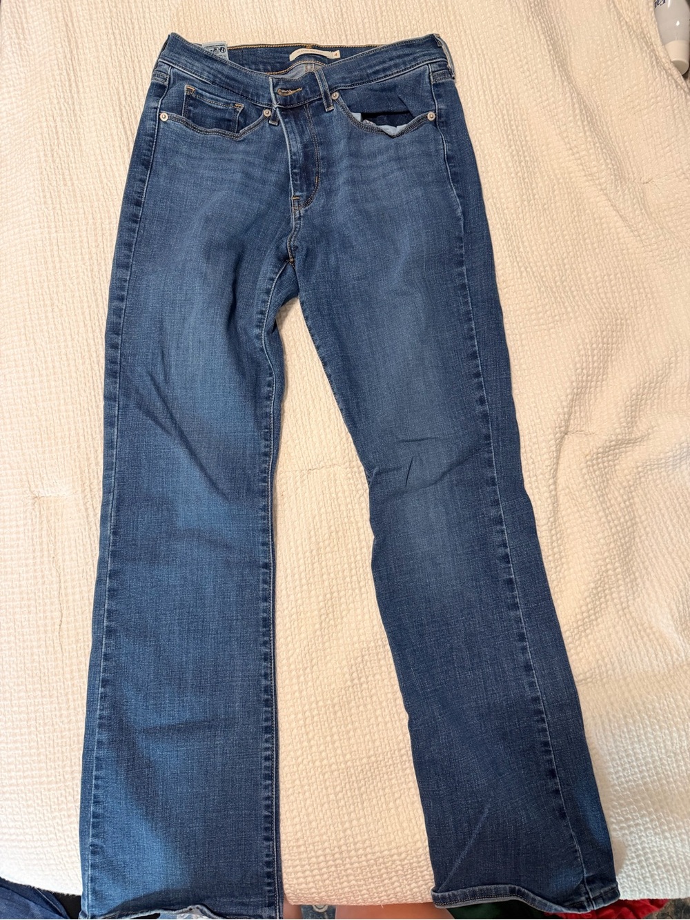 Levi’s Women’s Blue Denim Jeans - Classic Bootcut